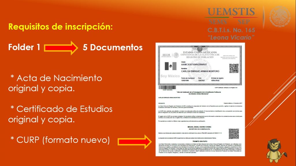 Requisitos De Inscripción Nuevo Ingreso Agosto 2018 – Enero 2019 ...